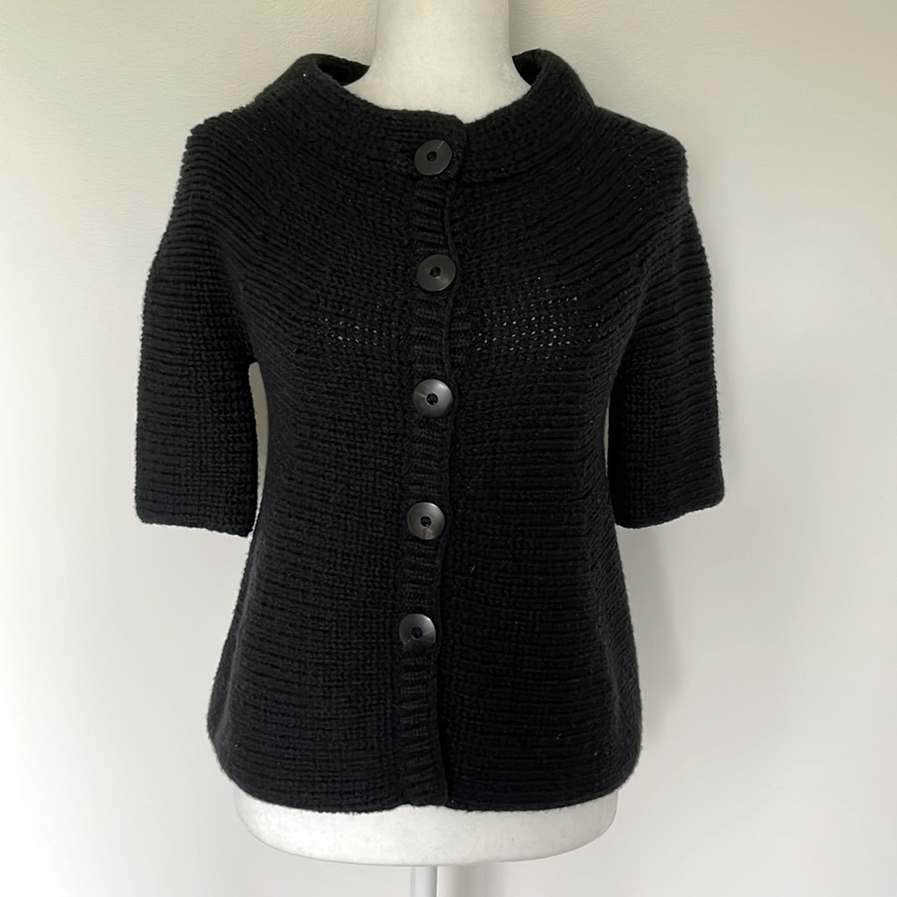 Vince Black Chunky Sweater XS